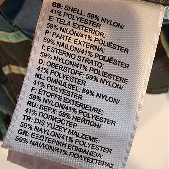 The North Face Men's Blue Plaid Short Sleeve Outdoor Hiking‎ Shirt Button Front - Picture 7 of 12